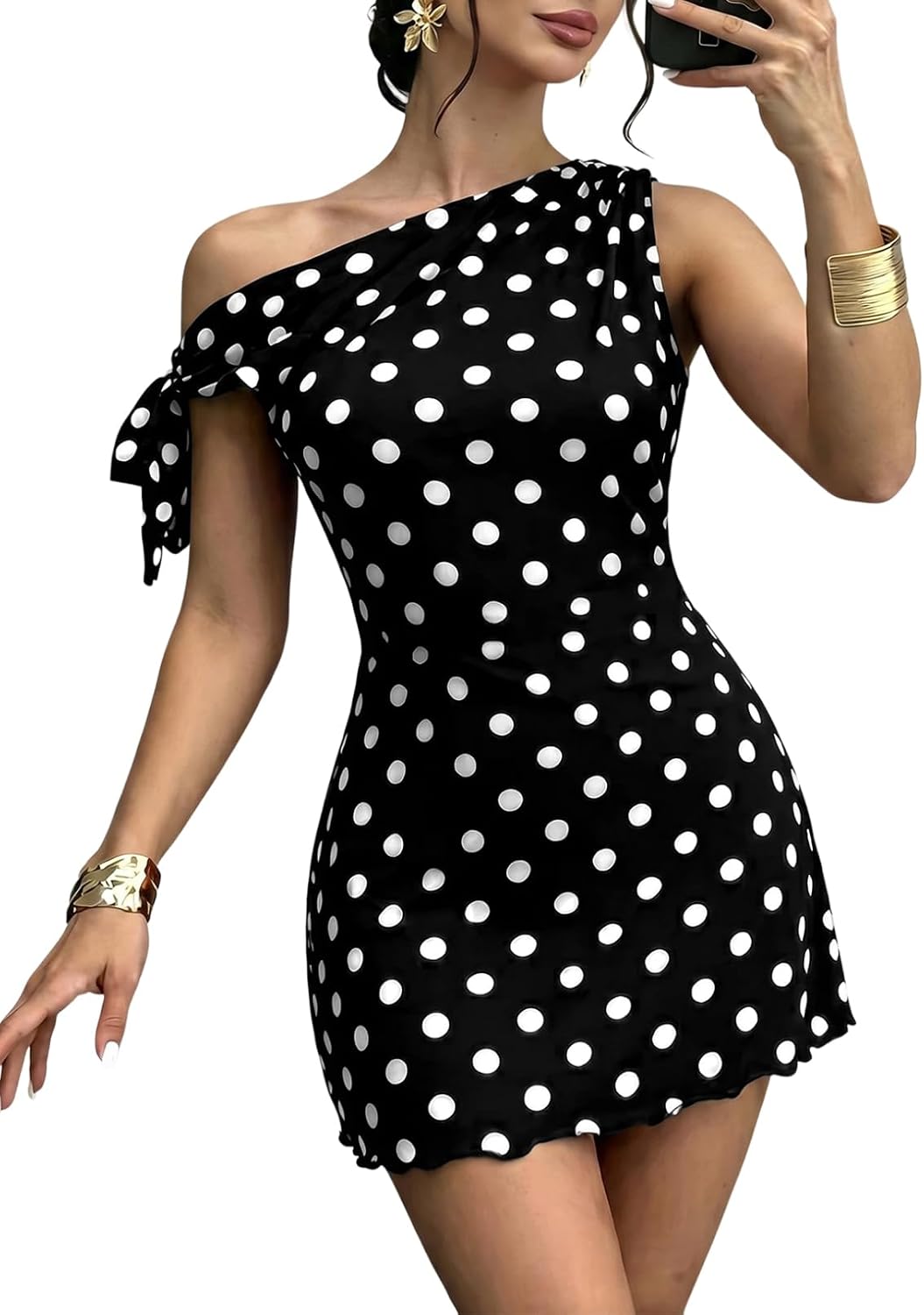 Acelitt Womens Summer Floral Off Shoulder Dress,S-XXL