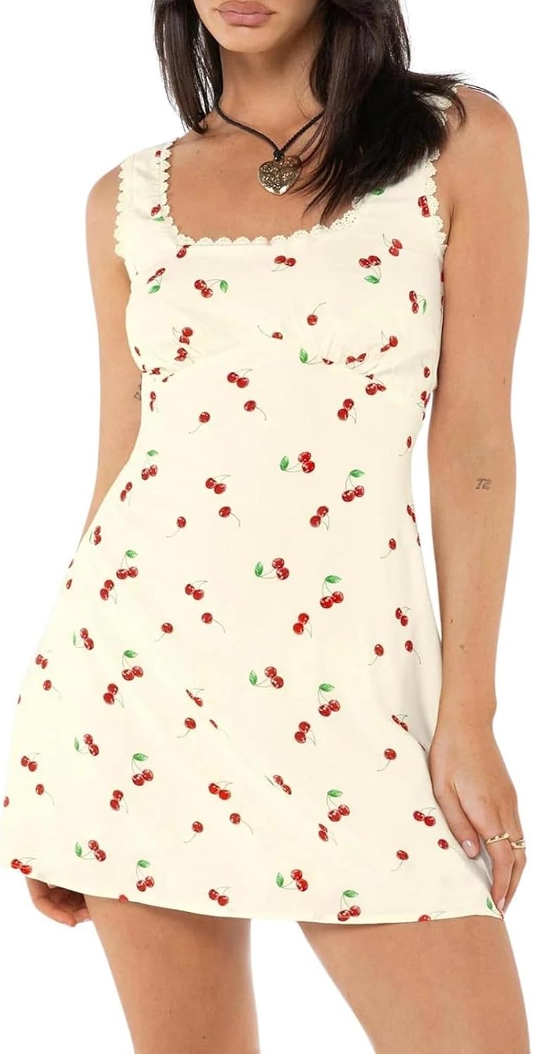 Detail shot of square neckline
