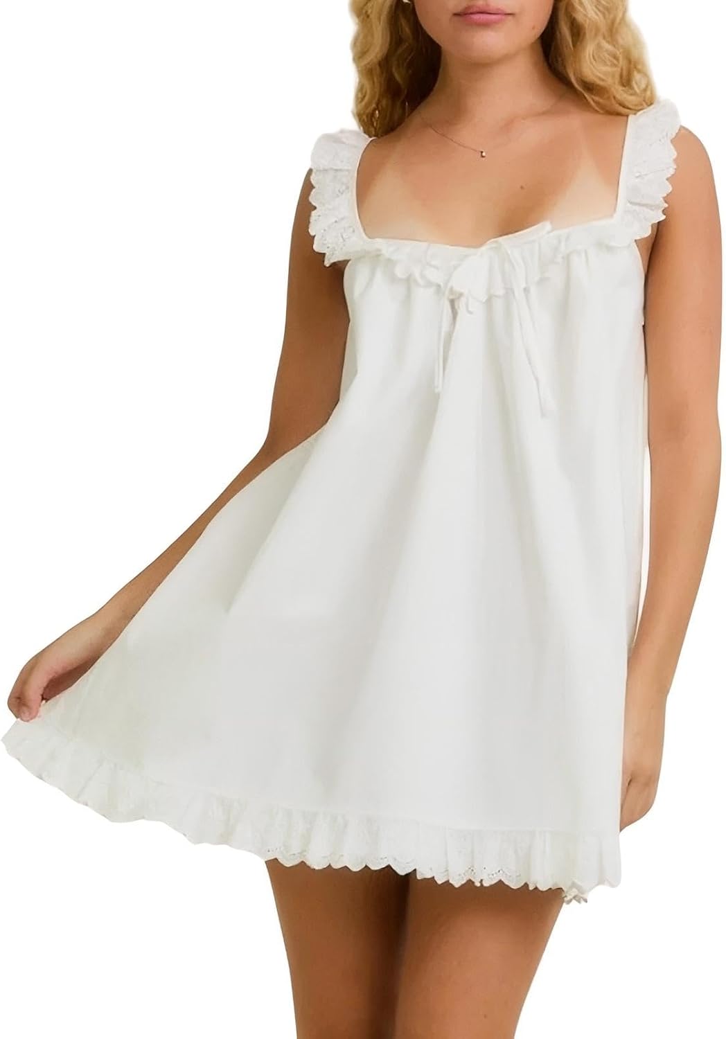Back view showing backless design