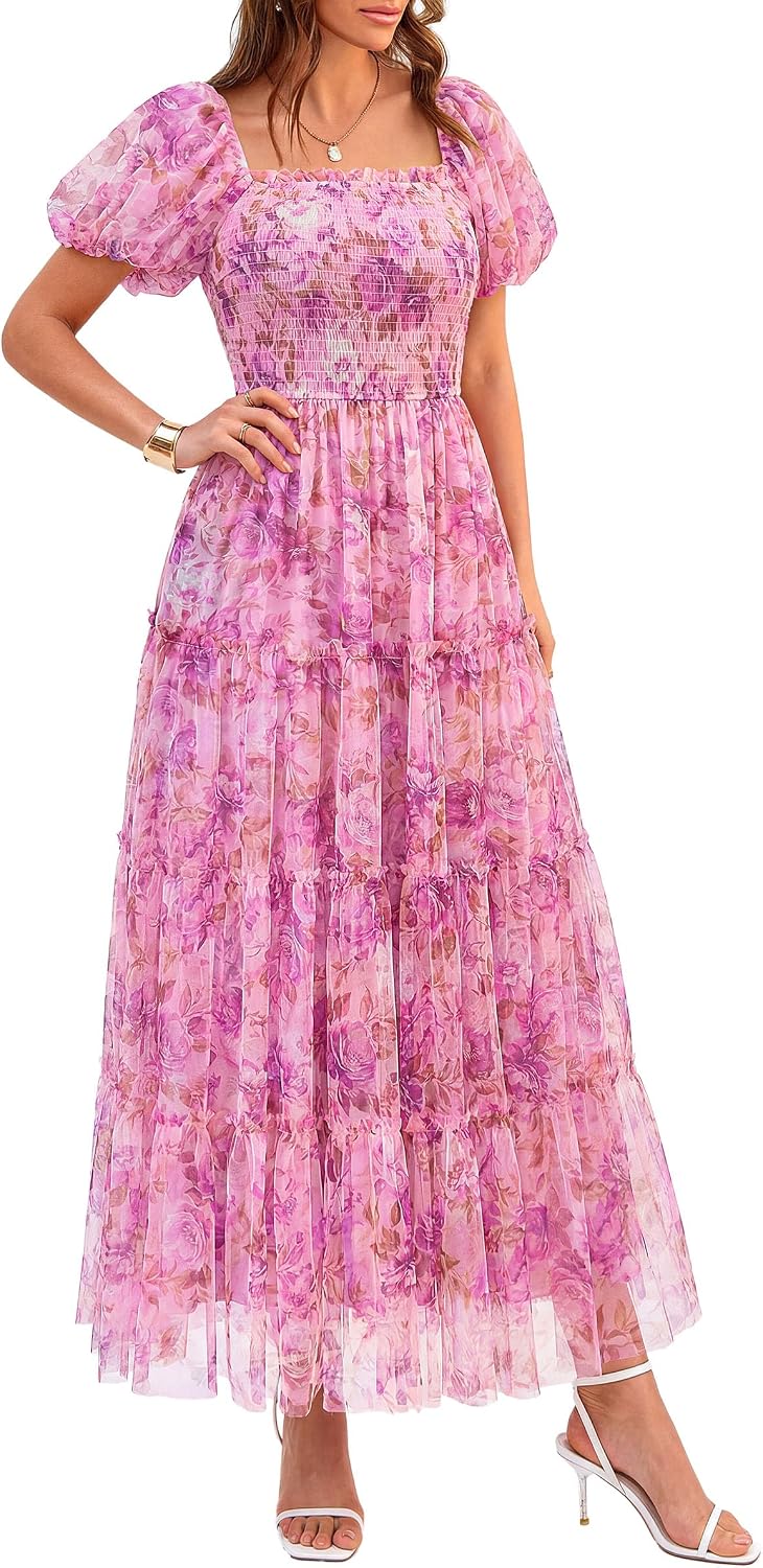 Full-length front view of midi dress